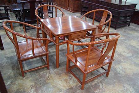  鲁创红木家具 产品展厅 客厅系列 茶桌
